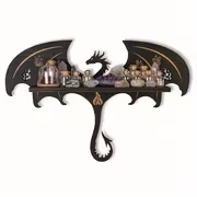 1pc Gothic Wall Shelf Compatible for Halloween & Christmas