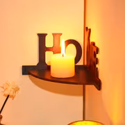 1pc Modern -Shaped Corner Shelf